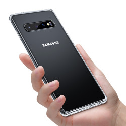 Galaxy S10 Plus Kılıf Benks Magic Crystal Clear Glass Kapak - Benks