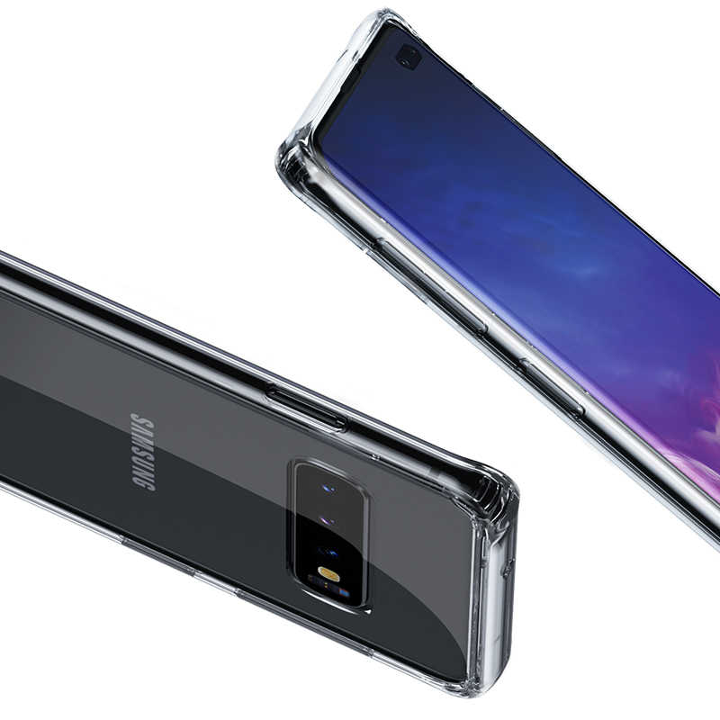 Galaxy S10 Plus Kılıf Benks Magic Crystal Clear Glass Kapak - Renksiz