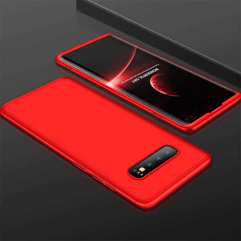 Galaxy S10 Plus Kılıf Zore Ays Kapak - Kırmızı