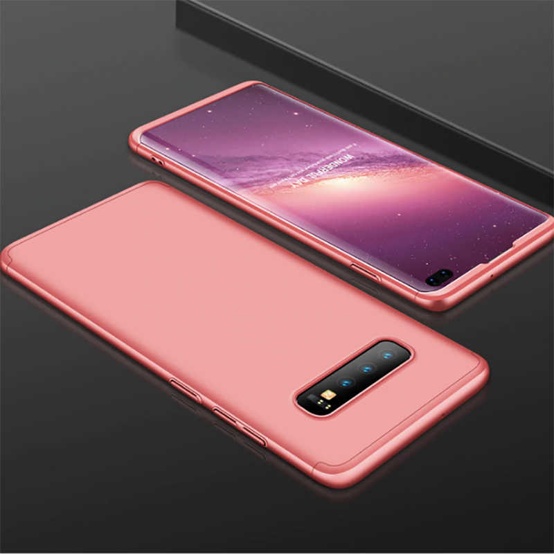 Galaxy S10 Plus Kılıf Zore Ays Kapak - Rose Gold