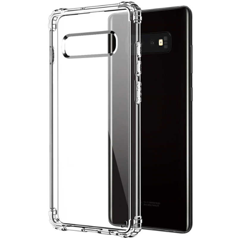 Galaxy S10 Plus Kılıf Zore Nitro Anti Shock Silikon - Renksiz