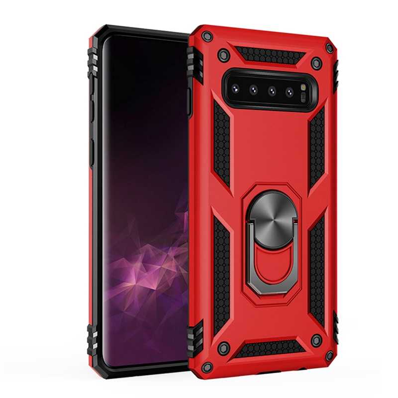 Galaxy S10 Plus Kılıf Zore Vega Kapak - Kırmızı