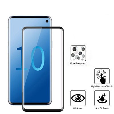Galaxy S10E Zore Kenarları Kırılmaya Dayanıklı Cam Ekran Koruyucu - 2