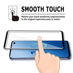 Galaxy S10E Zore Kenarları Kırılmaya Dayanıklı Cam Ekran Koruyucu - 4