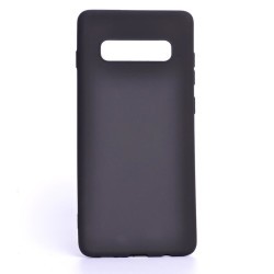 Galaxy S10E Kılıf Zore Premier Silikon Kapak Siyah