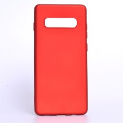 Galaxy S10E Kılıf Zore Premier Silikon Kapak Kırmızı