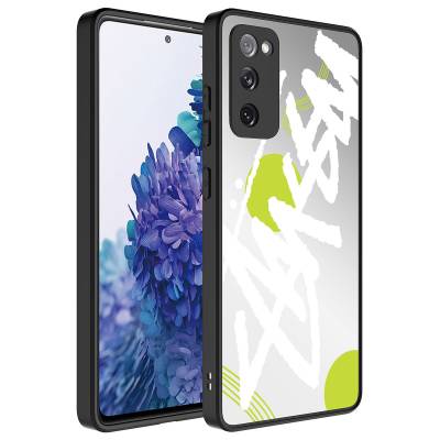 Galaxy S20 FE Case Mirror Patterned Camera Protection Glossy Zore Mirror Cover - Zore