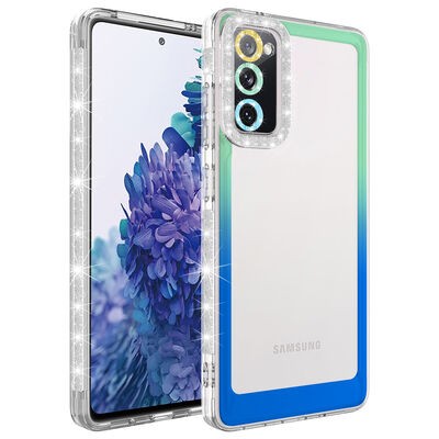 Galaxy S20 FE Case Silvery and Color Transition Design Lens Protected Zore Park Cover - 6