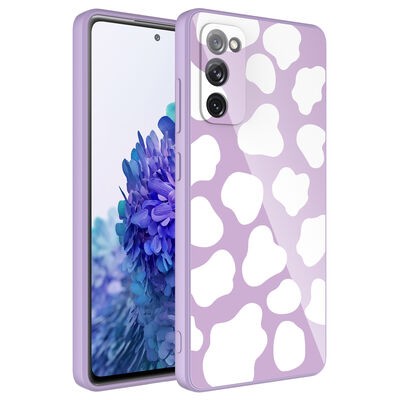 Galaxy S20 FE Kılıf Kamera Korumalı Desenli Sert Silikon Zore Epoksi Kapak - 1