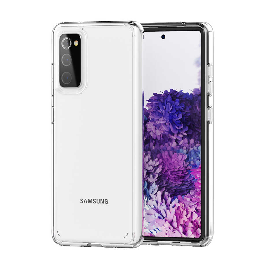 Galaxy S20 FE Kılıf Zore Coss Kapak - Renksiz