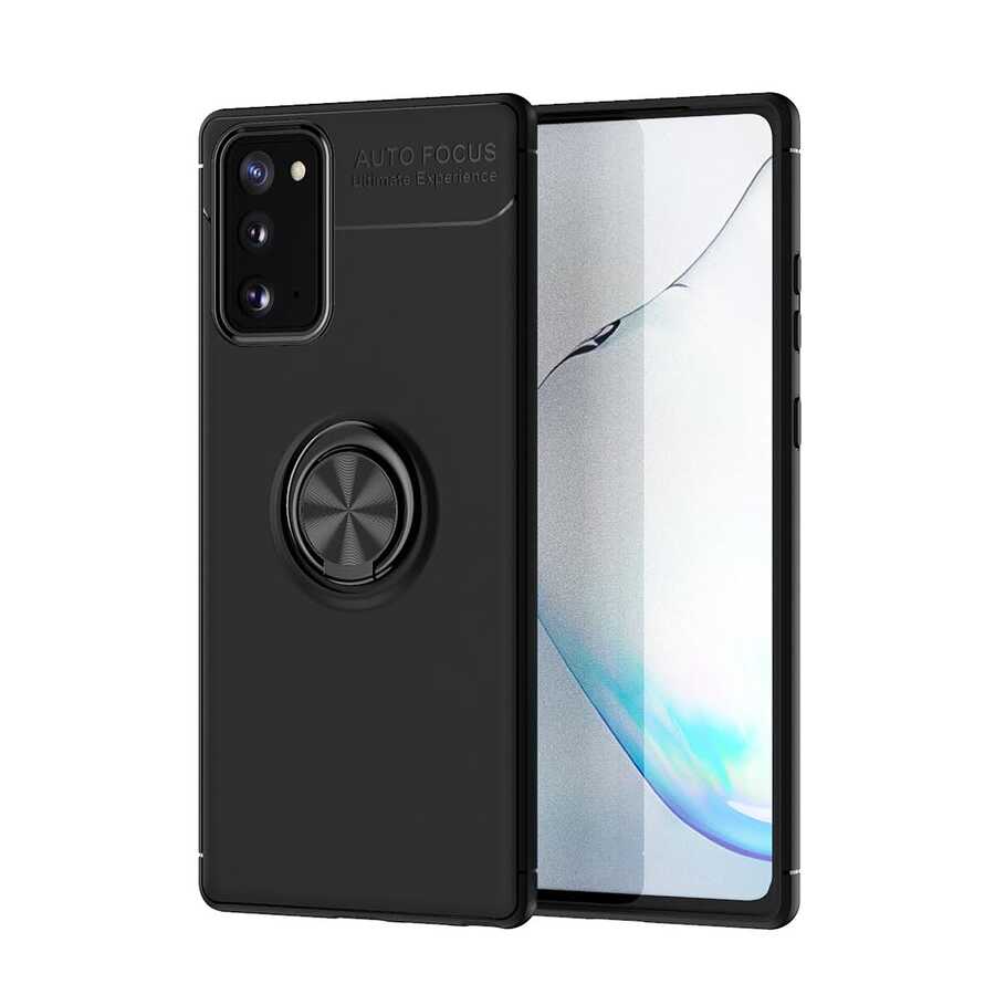 Galaxy S20 FE Kılıf Zore Ravel Silikon Kapak - Siyah