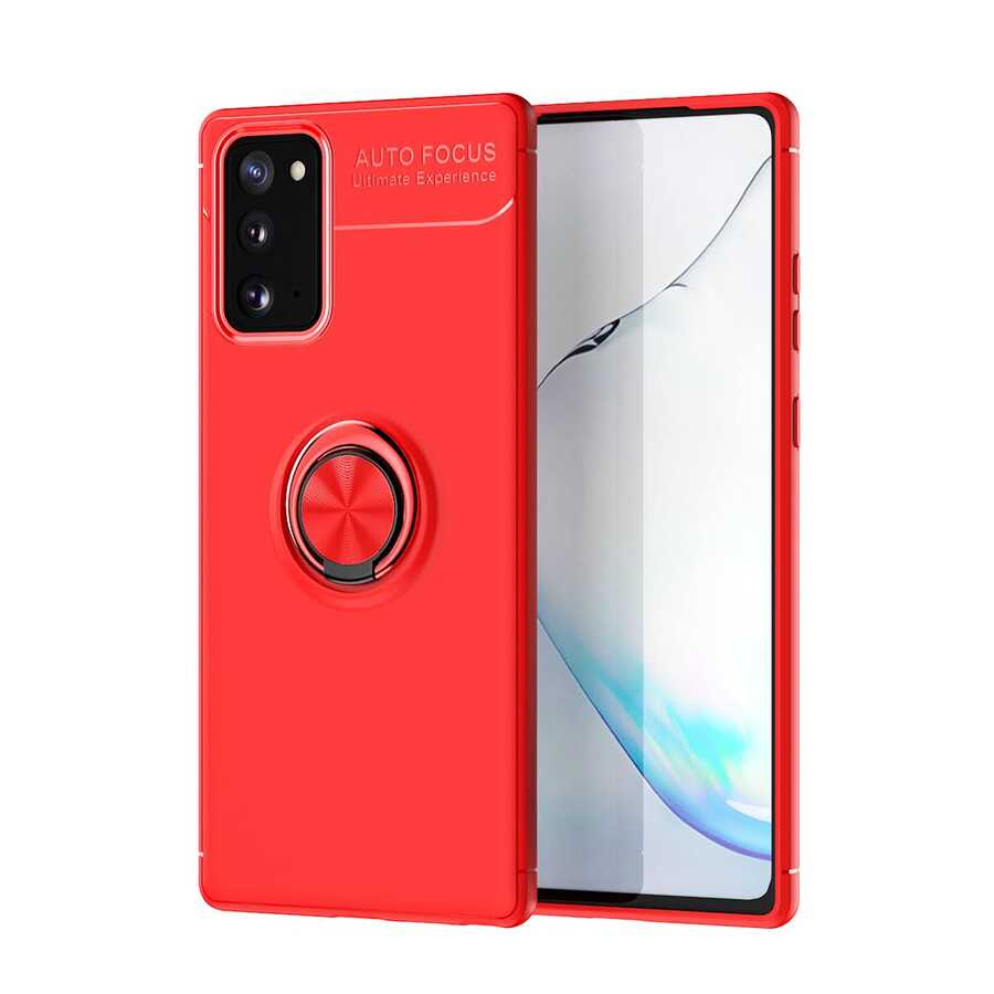 Galaxy S20 FE Kılıf Zore Ravel Silikon Kapak - Kırmızı