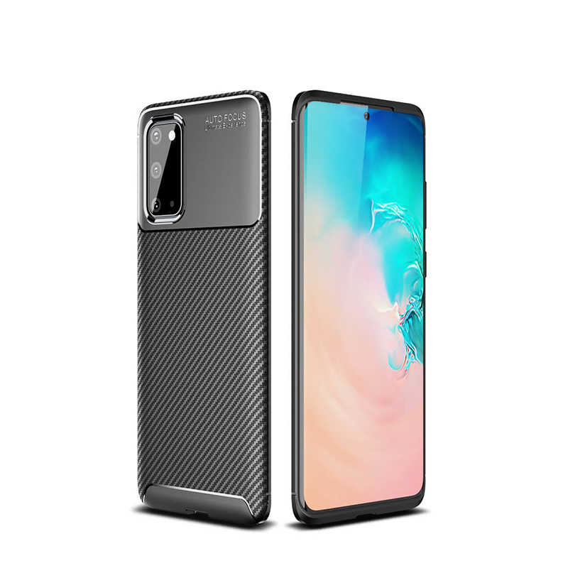 Galaxy S20 Kılıf Zore Negro Silikon Kapak - Siyah
