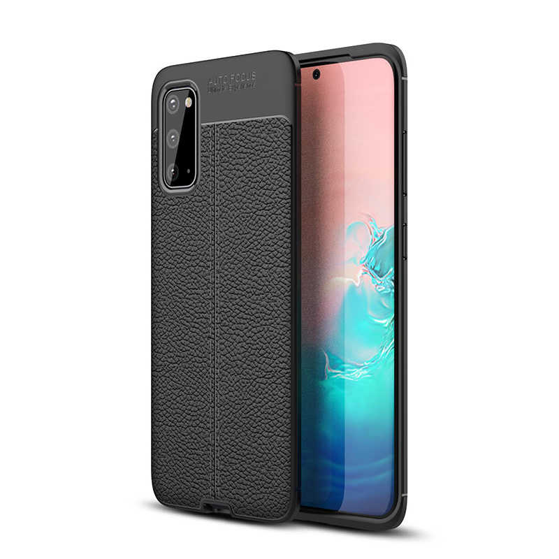 Galaxy S20 Kılıf Zore Niss Silikon Kapak - Siyah