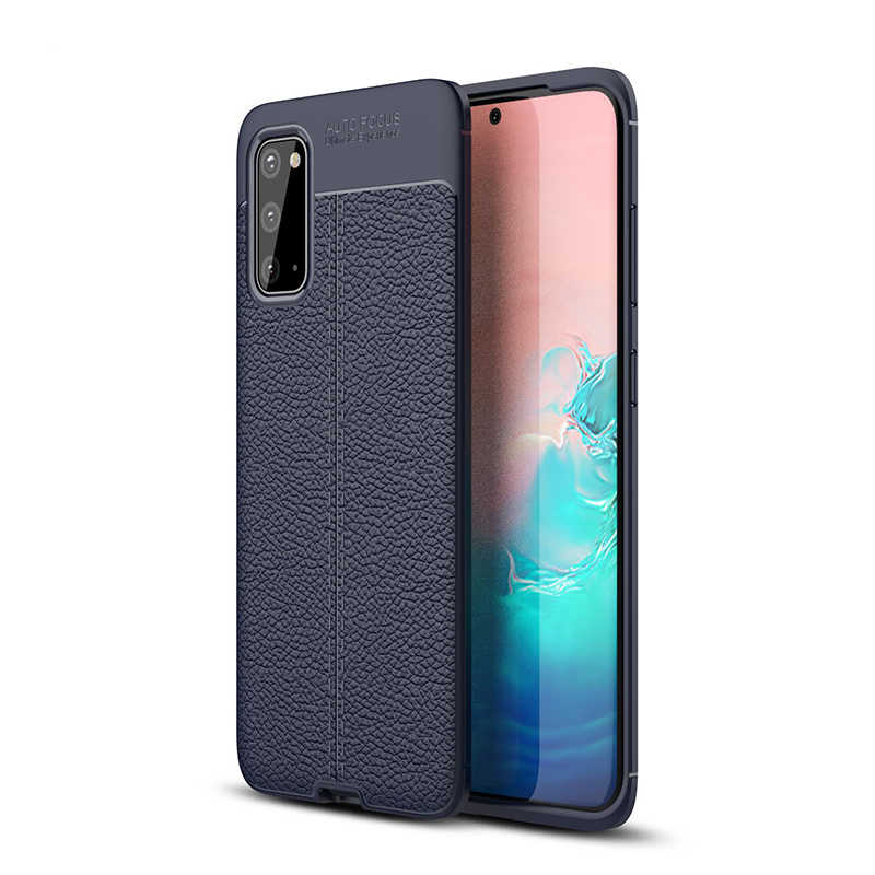 Galaxy S20 Kılıf Zore Niss Silikon Kapak - Lacivert