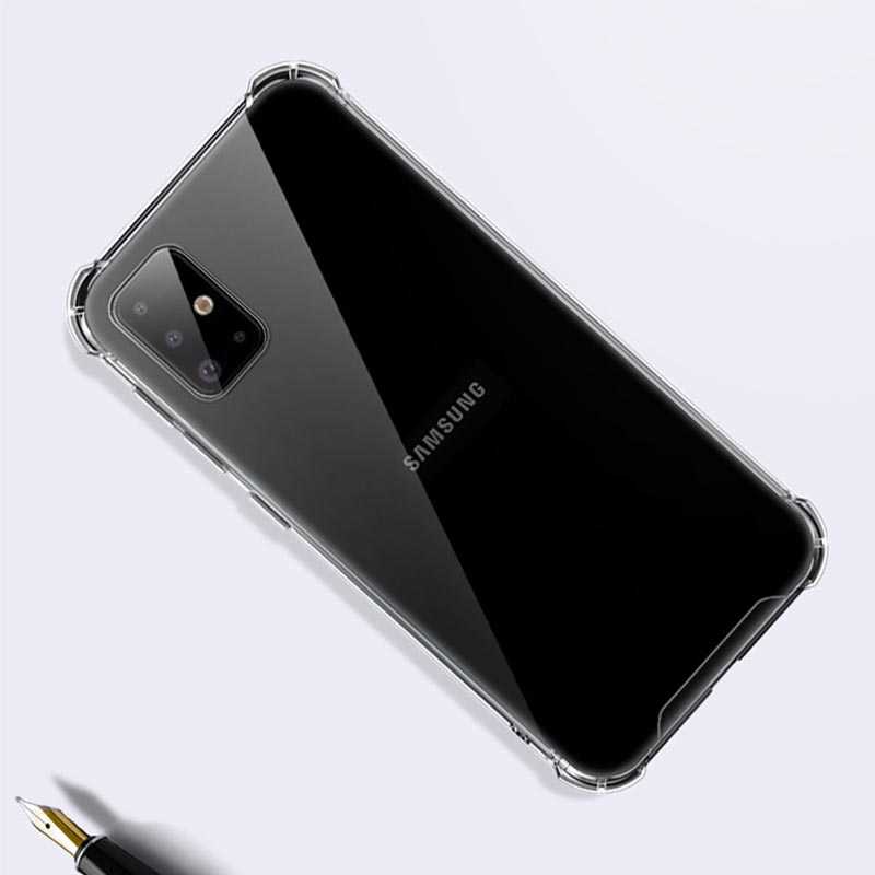 Galaxy S20 Plus Kılıf Zore Nitro Anti Shock Silikon - Renksiz