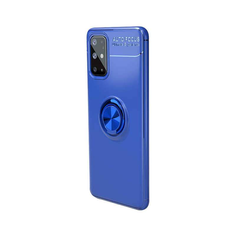 Galaxy S20 Plus Kılıf Zore Ravel Silikon Kapak - Mavi