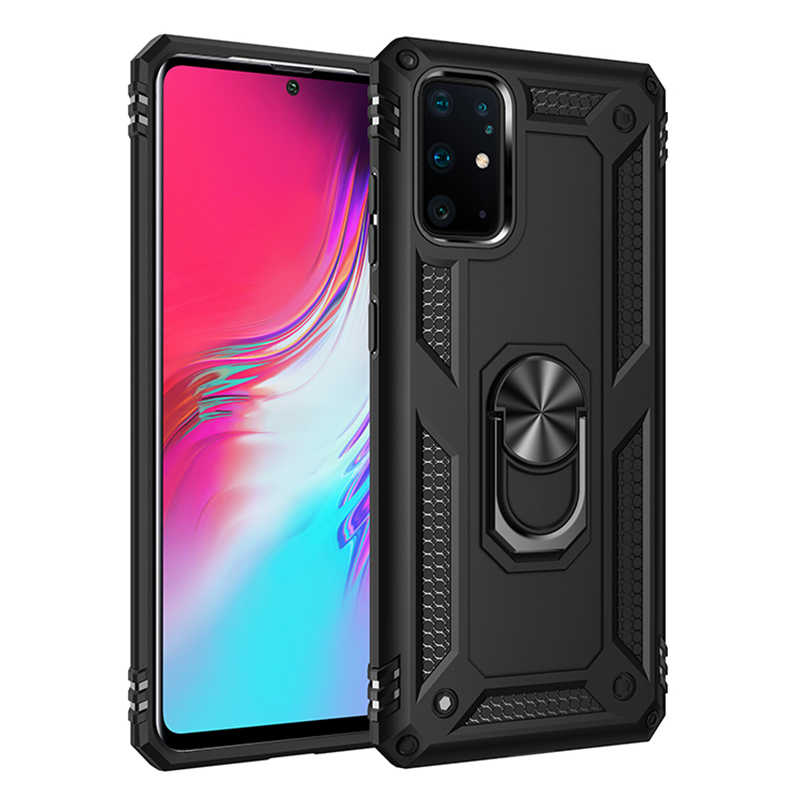 Galaxy S20 Plus Kılıf Zore Vega Kapak - Siyah