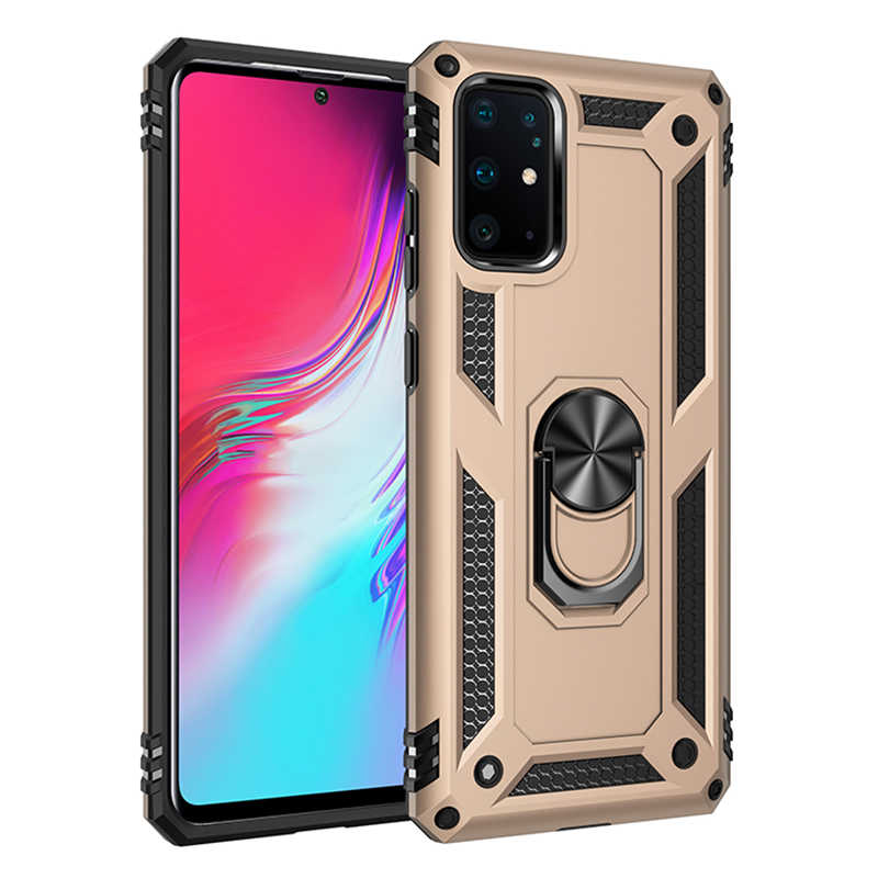 Galaxy S20 Plus Kılıf Zore Vega Kapak - Gold