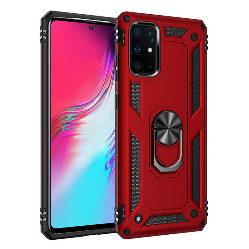 Galaxy S20 Plus Kılıf Zore Vega Kapak - Kırmızı