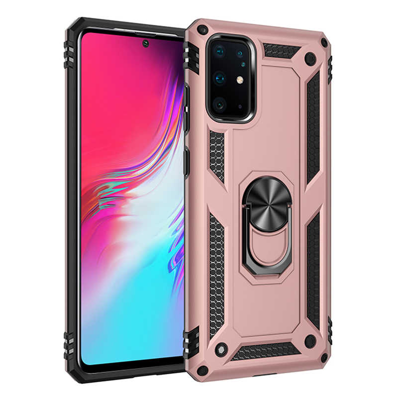 Galaxy S20 Plus Kılıf Zore Vega Kapak - Rose Gold