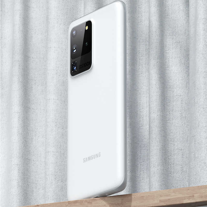 Galaxy S20 Ultra Kılıf Benks Lollipop Protective Kapak - Beyaz