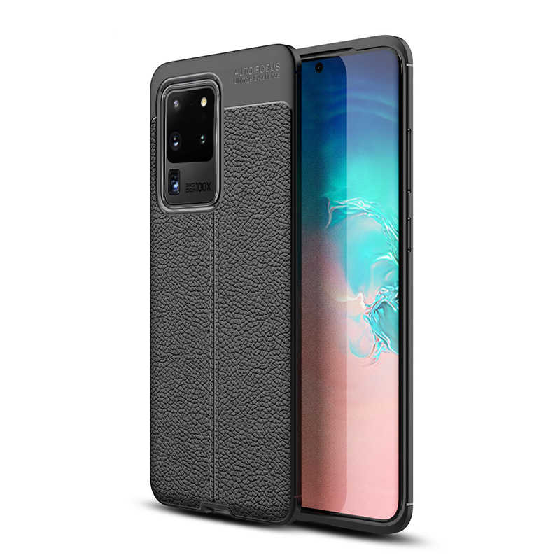Galaxy S20 Ultra Kılıf Zore Niss Silikon Kapak - Siyah
