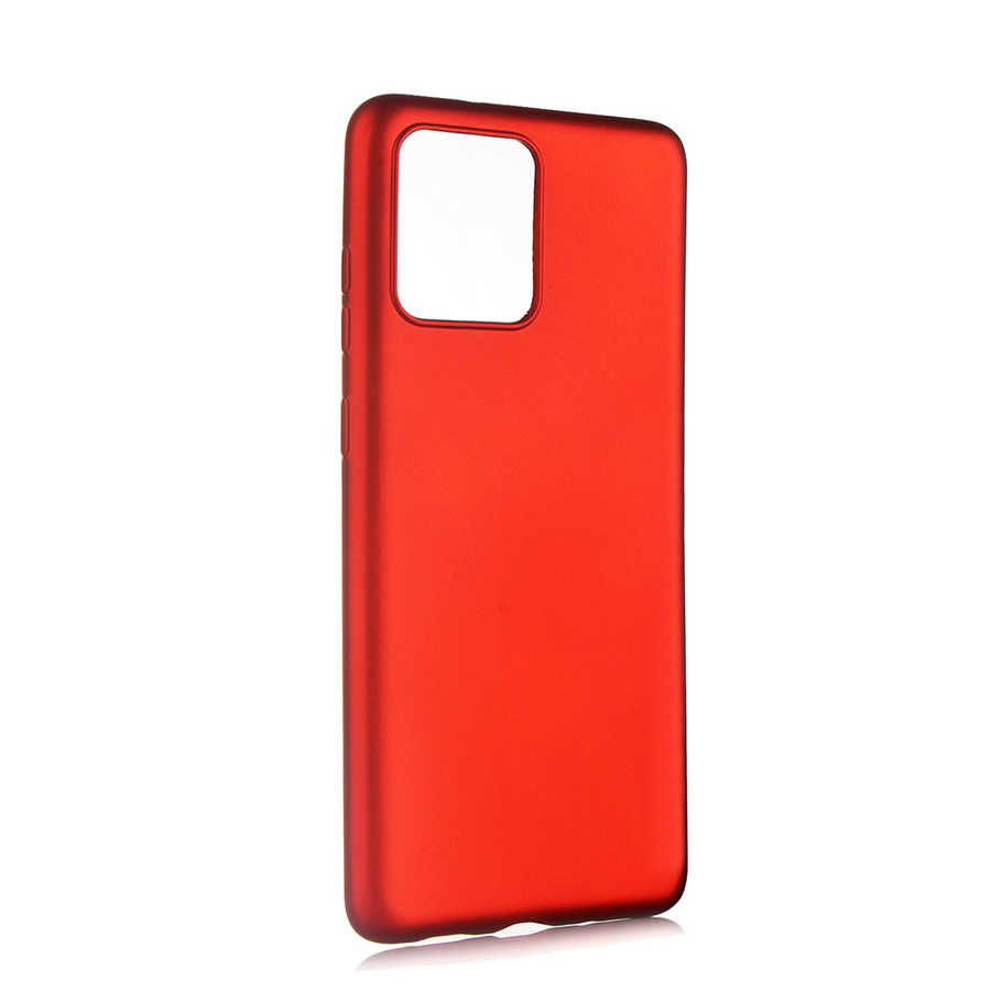 Galaxy S20 Ultra Kılıf Zore Premier Silikon Kapak - Kırmızı