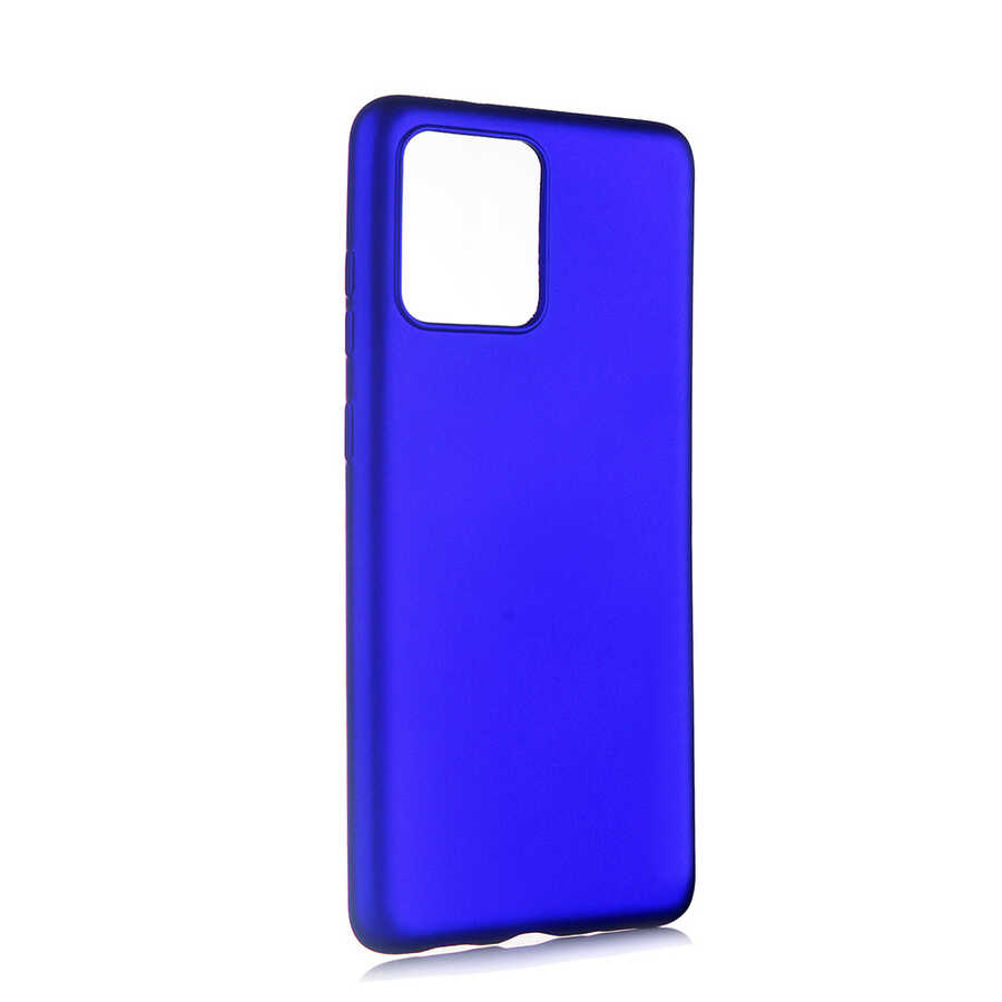 Galaxy S20 Ultra Kılıf Zore Premier Silikon Kapak - Saks Mavi