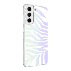 Galaxy S21 FE Kılıf Zore M-Blue Desenli Kapak - 3
