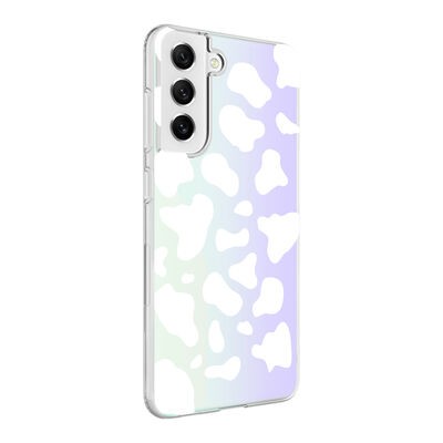 Galaxy S21 FE Kılıf Zore M-Blue Desenli Kapak - 4