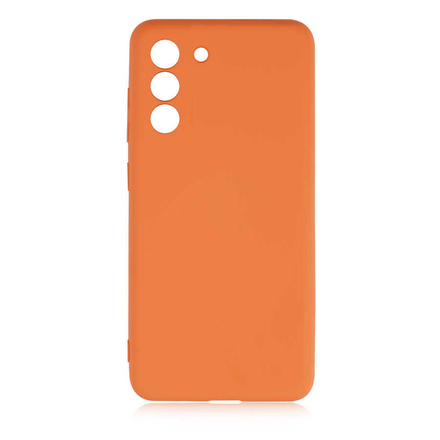 Galaxy S21 FE Kılıf Zore Mara Lansman Kapak - Turuncu