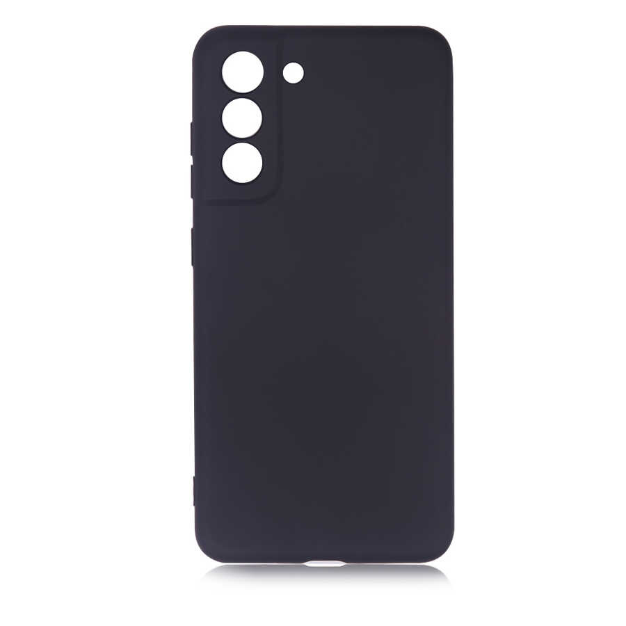 Galaxy S21 FE Kılıf Zore Premier Silikon Kapak - Siyah