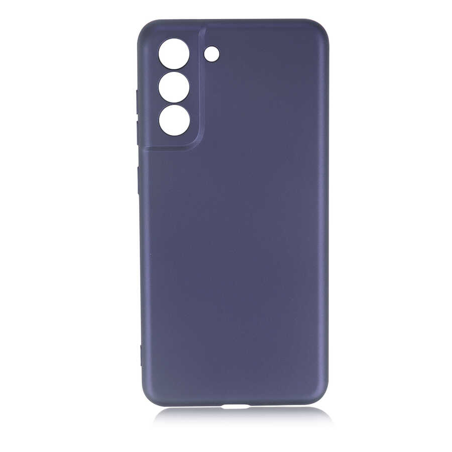 Galaxy S21 FE Kılıf Zore Premier Silikon Kapak - Lacivert