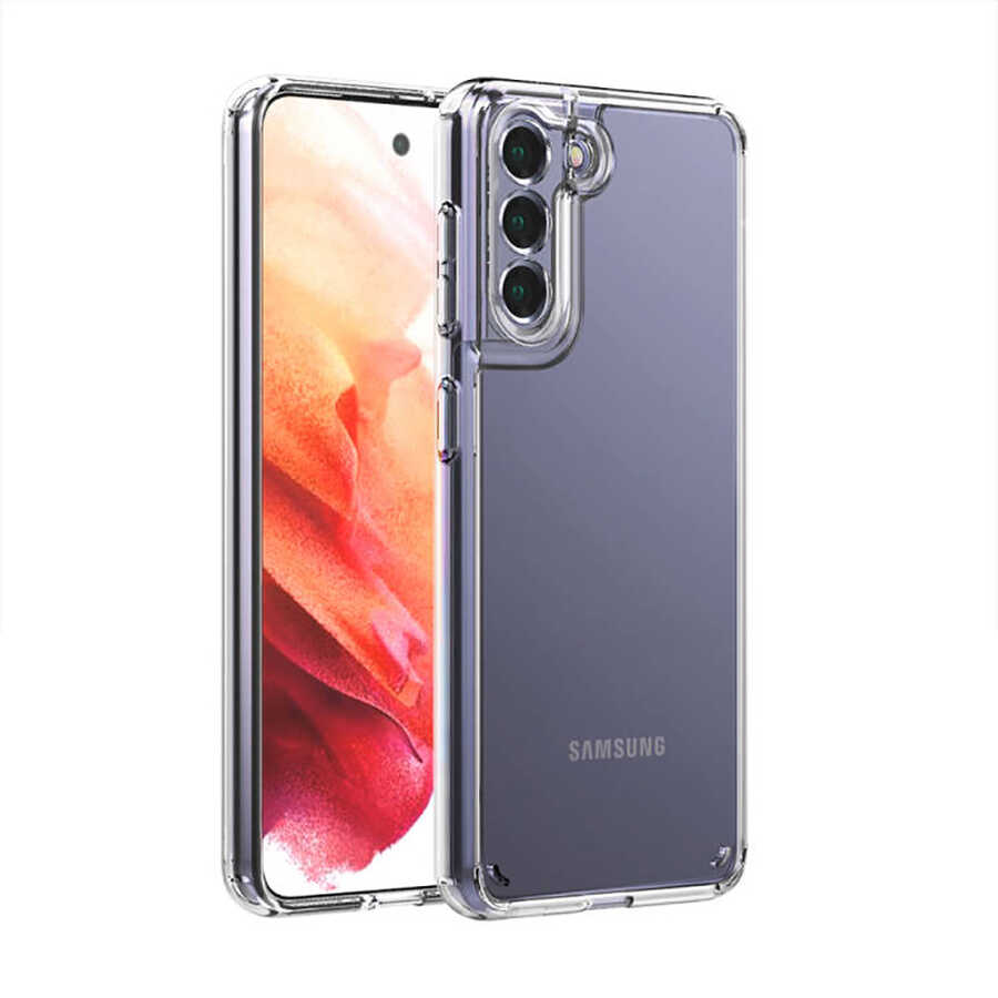 Galaxy S21 Kılıf Zore Coss Kapak - Renksiz