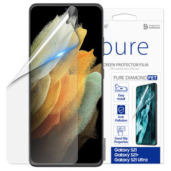 Galaxy S21 Plus Araree Pure Diamond Pet Ekran Koruyucu - Thumbnail