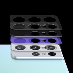 Galaxy S21 Ultra Araree C-Subcore Temperli Kamera Koruyucu - 9