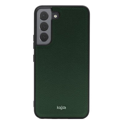 Galaxy S22 Kılıf Kajsa Luxe Collection Hakiki Deri Kapak - 12