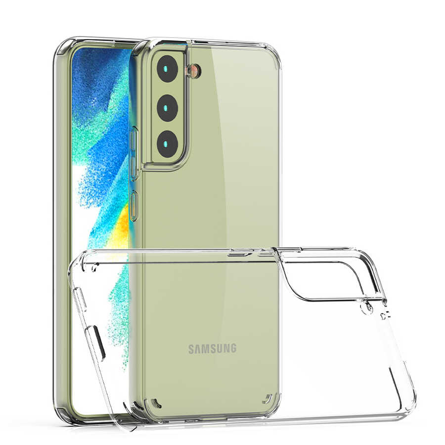 Galaxy S22 Kılıf Zore Coss Kapak - Renksiz