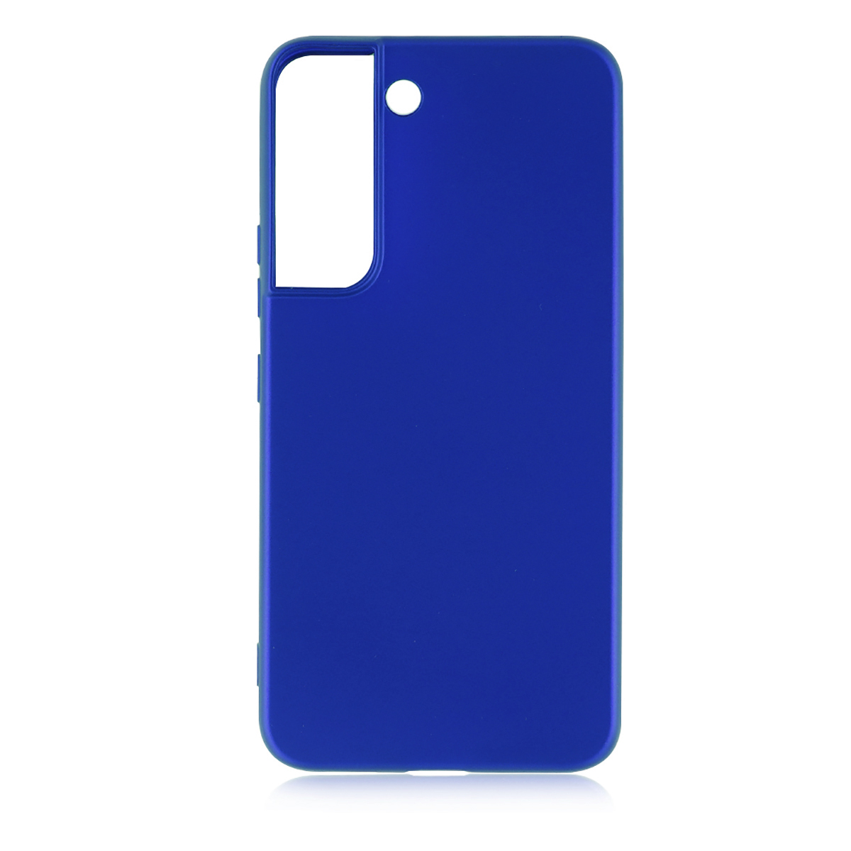 Galaxy S22 Kılıf Zore Premier Silikon Kapak - Saks Mavi