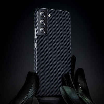 Galaxy S22 Plus Kılıf Benks Kevlar Karbon Fiber Kapak - 2
