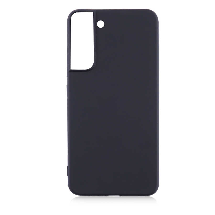 Galaxy S22 Plus Kılıf Zore Premier Silikon Kapak - Siyah