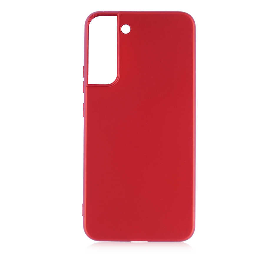 Galaxy S22 Plus Kılıf Zore Premier Silikon Kapak - Kırmızı
