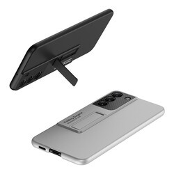 Galaxy S22 Plus Kılıf Zore Standlı Ays Kapak - 5