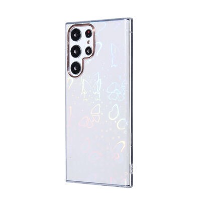 Galaxy S22 Ultra Case Zore Sidney Patterned Hard Cover - 1