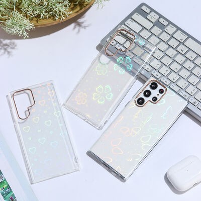 Galaxy S22 Ultra Case Zore Sidney Patterned Hard Cover - 2