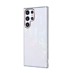 Galaxy S22 Ultra Case Zore Sidney Patterned Hard Cover - 4