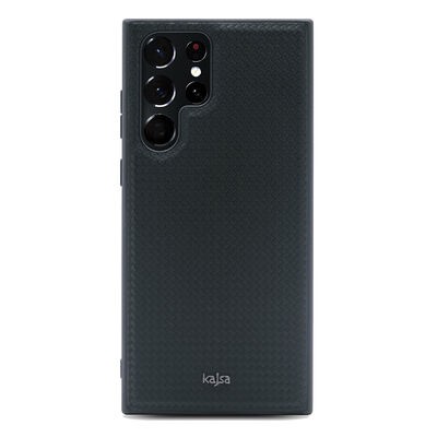 Galaxy S22 Ultra Kılıf Kajsa Preppie Serisi Dark Kapak - 1