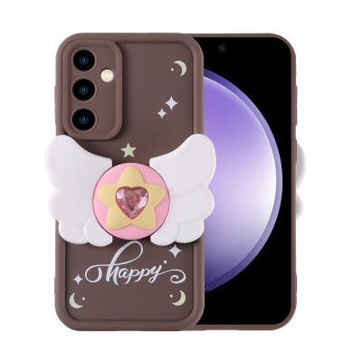Galaxy S23 FE Case Camera Protected Figure Designed Zore Cover - Zore