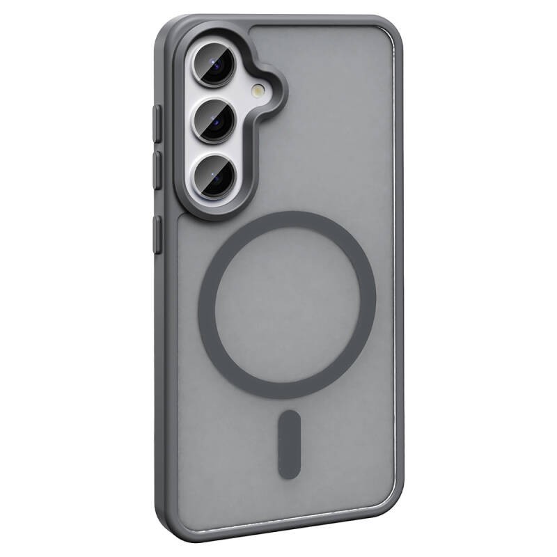 Galaxy S23 FE Case Magsafe Charging Featured Matte Back Surface Zore Sio Cover - 10